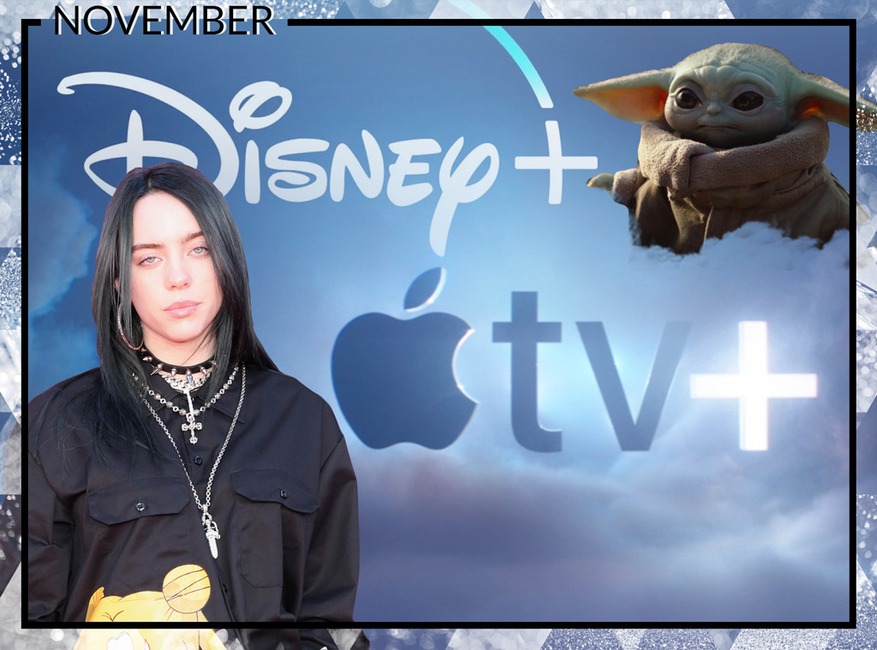 2019 Pop Culture Moments, November: Billie Eilish, Baby Yoda, Apple TV+, Disney+